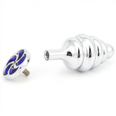 Thread Butt Plug With Spiral Diamond